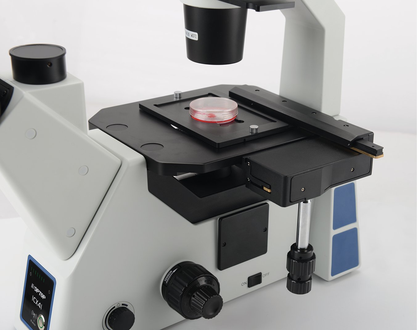 Microscopio Fluorescencia LED EX30 placa