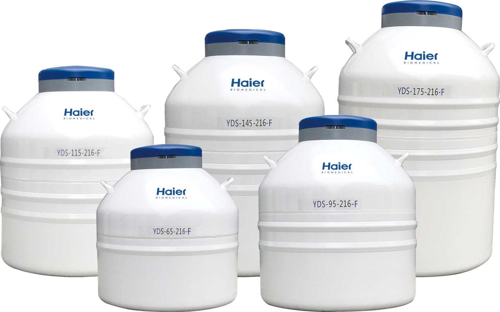 Serie de almacenamiento medico de contenedores de nitrogeno liquido 3