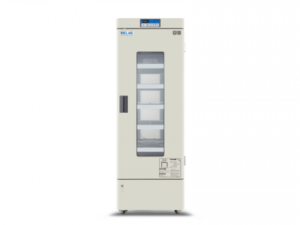Refrigerador de banco de sangre Meling XC-268L, vista frontal