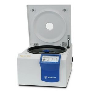 csm sigma 3 17KT tabletop centrifuge open cce1b5ac2c (2) Centrífuga de sobremesa refrigerada Sigma 3-17KT con la cámara abierta