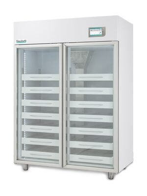 Banco de sangre Fiocchetti EMOTECA TWIN 1500 con dos puertas de vidrio