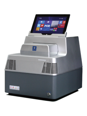 Sistema de PCR en tiempo real Bioer LineGene 9600 Plus sobre fondo blanco