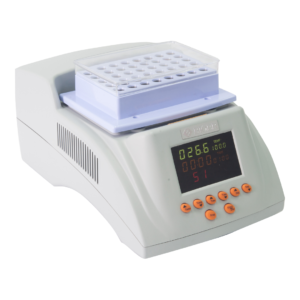 Baño seco Bioer ThermoCell Cooling & Heating Block sobre fondo blanco