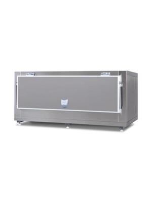 Cámara mortuoria refrigerada 1 cuerpo carga lateral Fiocchetti visto de frente