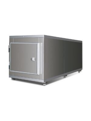 Cámara mortuoria refrigerada 1 cuerpo 1 puerta Fiocchetti visto de frente