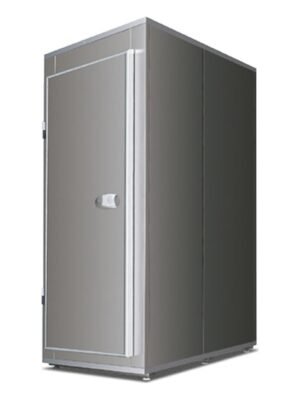 Cámara mortuoria refrigerada 4 cuerpos 1 puerta Fiocchetti visto de frente