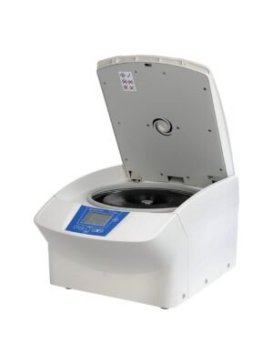 Citocentrífuga Sigma 2-7 Cyto con la tapa abierta