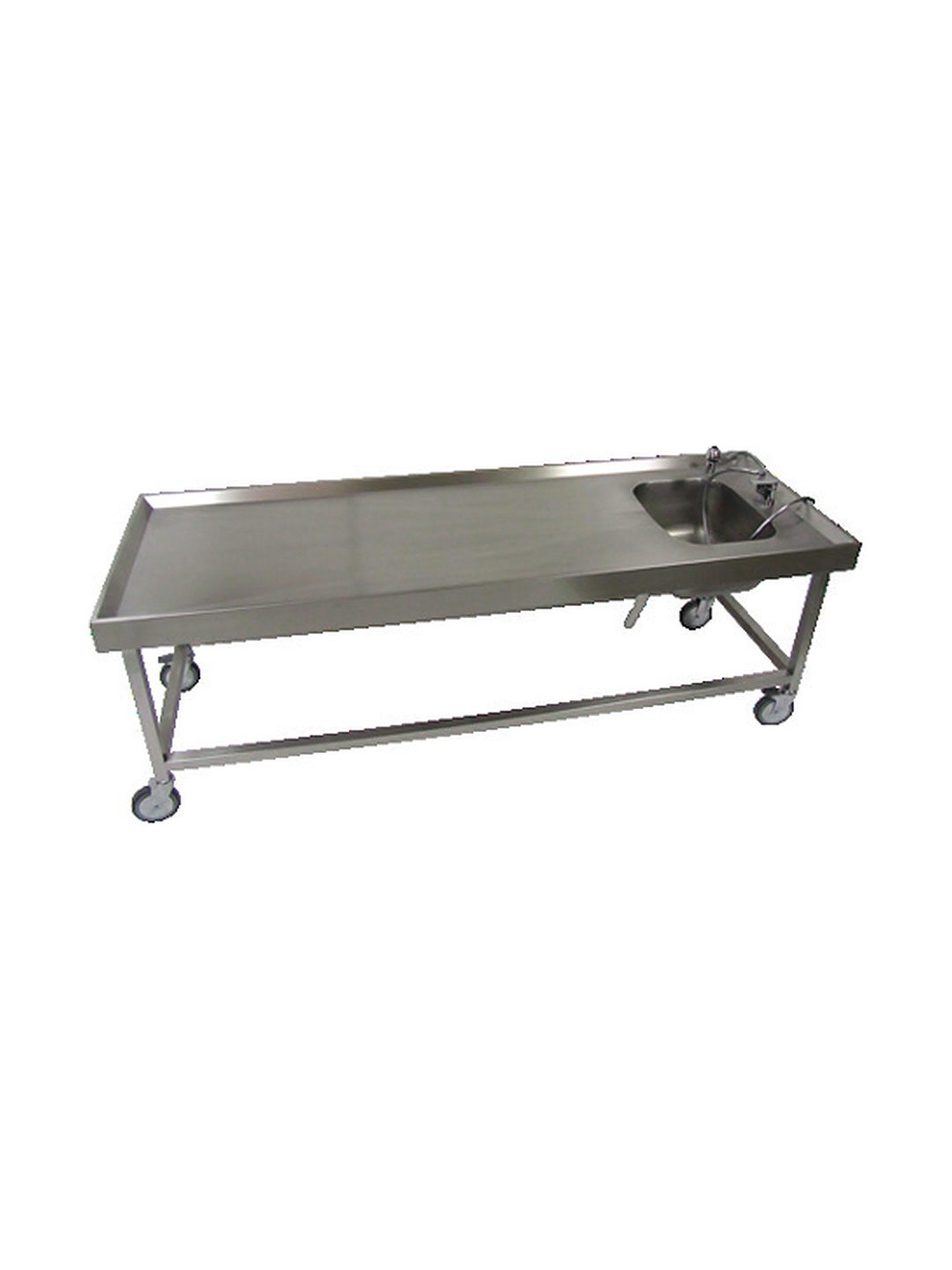 Mesa de autopsia fija Fiocchetti Mod. A visto de frente