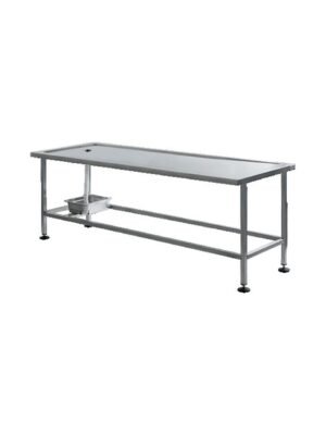 Mesa de depósito de cadáveres Fiocchetti Mod. C visto de frente