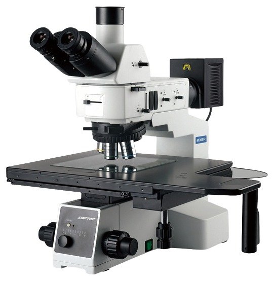 Microscopio de inspección de semiconductores y FPD Sunny Optical Technology MX8R con platina de 8 pulgadas