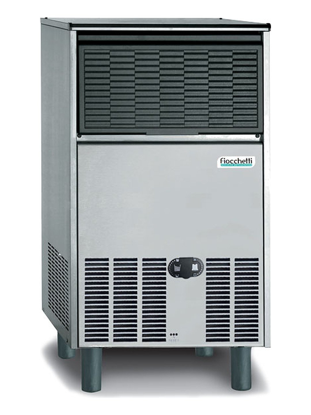 Productor de hielo en cubitos 71 kg/24h Fiocchetti B65 visto de frente