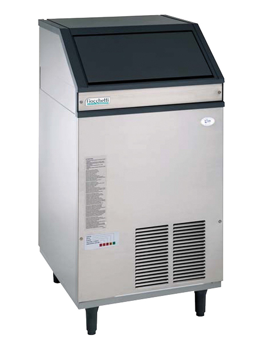 Productor de hielo en granizado 126 kg/24h Fiocchetti AF1103 visto de frente