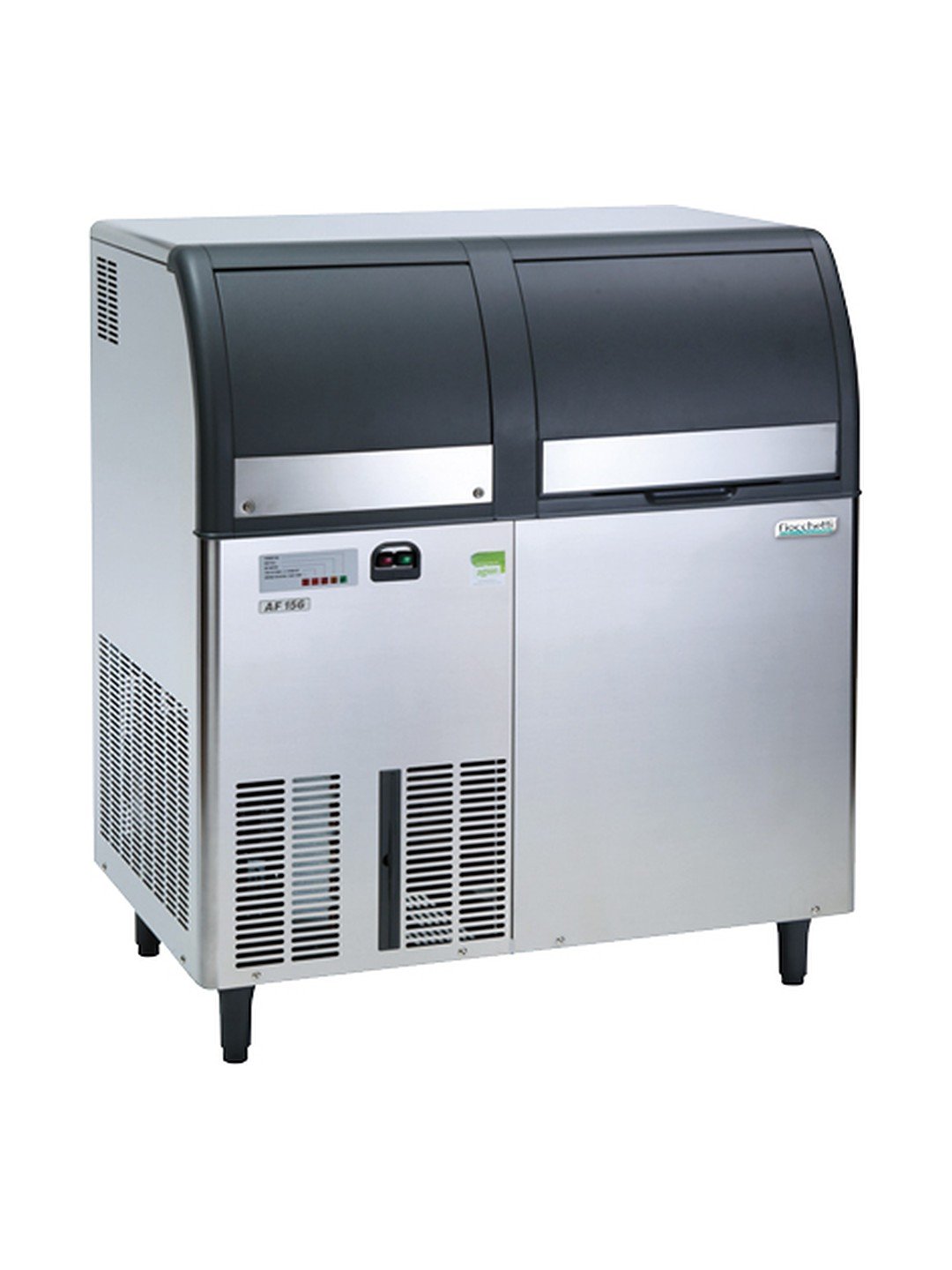 Productor de hielo en granizado 169 kg/24h Fiocchetti AF1156 visto de frente