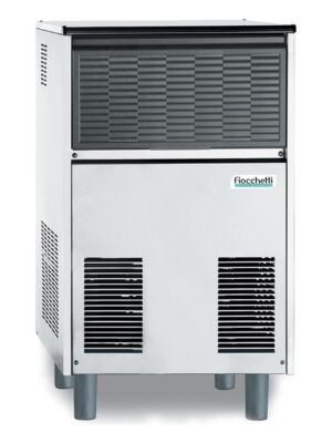 Productor de hielo en granizado 68 kg/24h Fiocchetti BF80 visto de frente