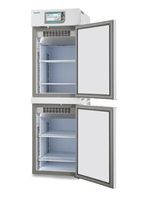 Refrigerador y congelador combinado Fiocchetti LABOR 2T 280 con las puertas abiertas