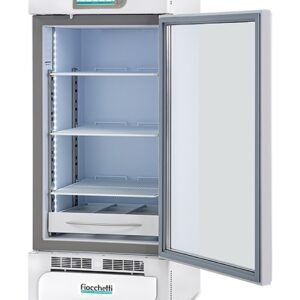 Refrigerador de farmacia Fiocchetti MEDIKA 200 con la puerta abierta Refrigerador de farmacia Fiocchetti MEDIKA 200 con la puerta abierta