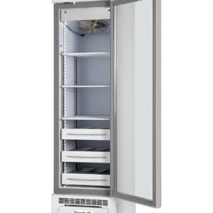 Refrigerador de farmacia Fiocchetti MEDIKA 300 con la puerta abierta Refrigerador de farmacia Fiocchetti MEDIKA 300 con la puerta abierta