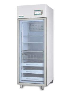 Refrigerador de farmacia Fiocchetti MEDIKA 700 con puerta de vidrio y controlador TOUCH