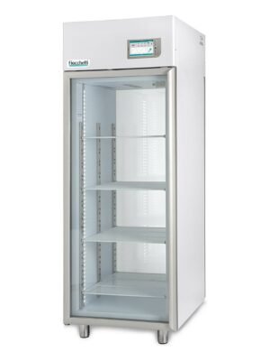Refrigerador de paso Fiocchetti MEDIKA 700 PT con dos puertas de vidrio