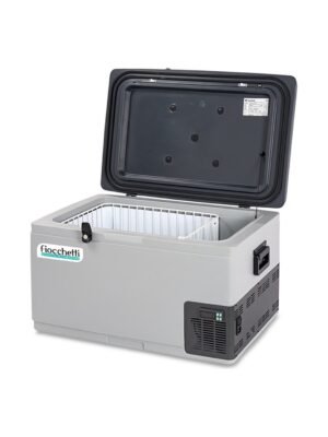 Refrigerador portátil +30/-20 °C Fiocchetti C65T abierto