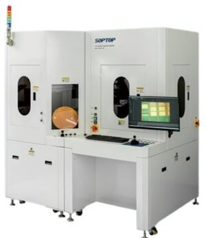 Sistema de Inspección de Obleas AWL de Sunny Optical Technology sobre fondo blanco
