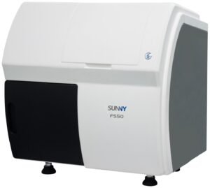 Sistema de Microescaneo para Detección de Mycobacterium tuberculosis de Sunny Optical Technology sobre fondo blanco