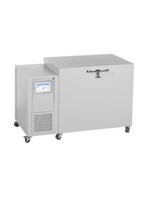 Ultracongelador horizontal de laboratorio -86°C Fiocchetti ULTRAFREEZER 400 visto de frente