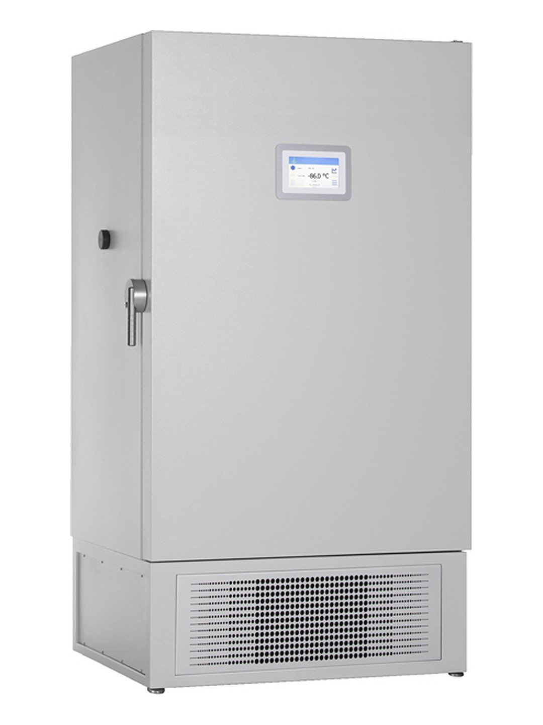 Ultracongelador de laboratorio -86°C Fiocchetti ULTRAFREEZER 600 visto de frente