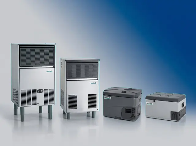 Productores de hielo y refrigeradores portátiles Fiocchetti